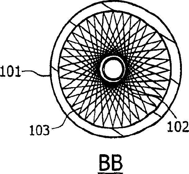 Lamp with double filament