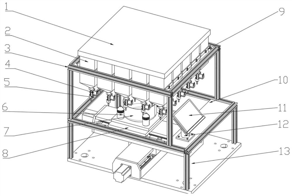 Intelligent batching device for health-preserving porridge