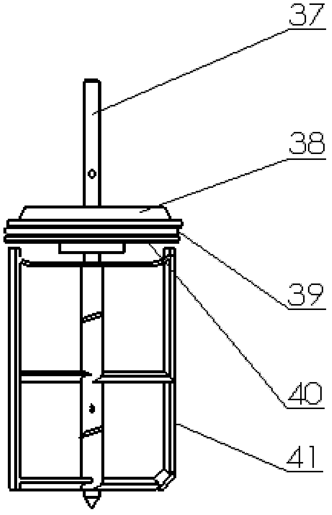 Test device capable of simulating plugging of high temperature and high pressure dropping strata