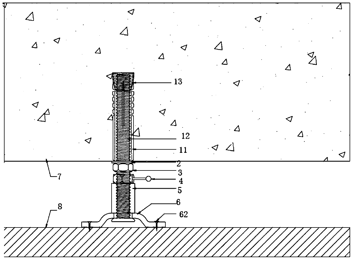 Assembly type finish hanging plate system component