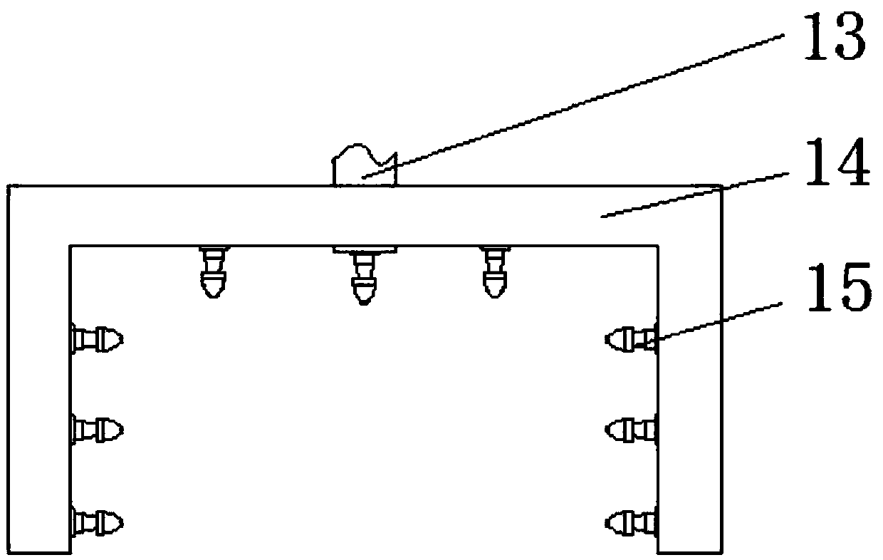 Automobile part cooling device