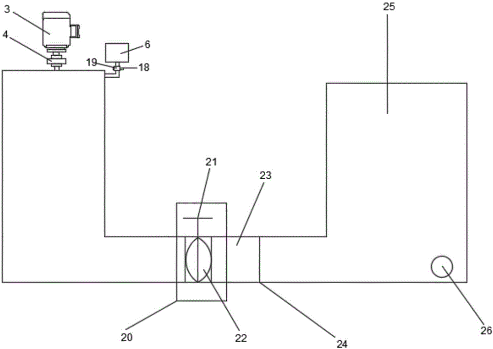 Gypsum mortar spraying machine