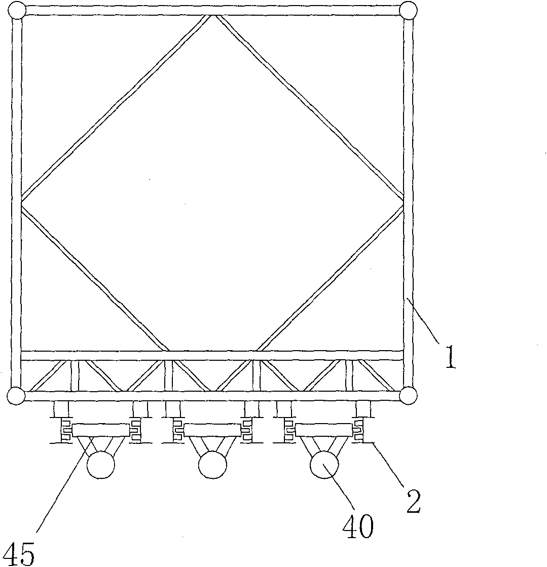 Loading and unloading system and its loading and unloading method for self unloading binding overhead torch