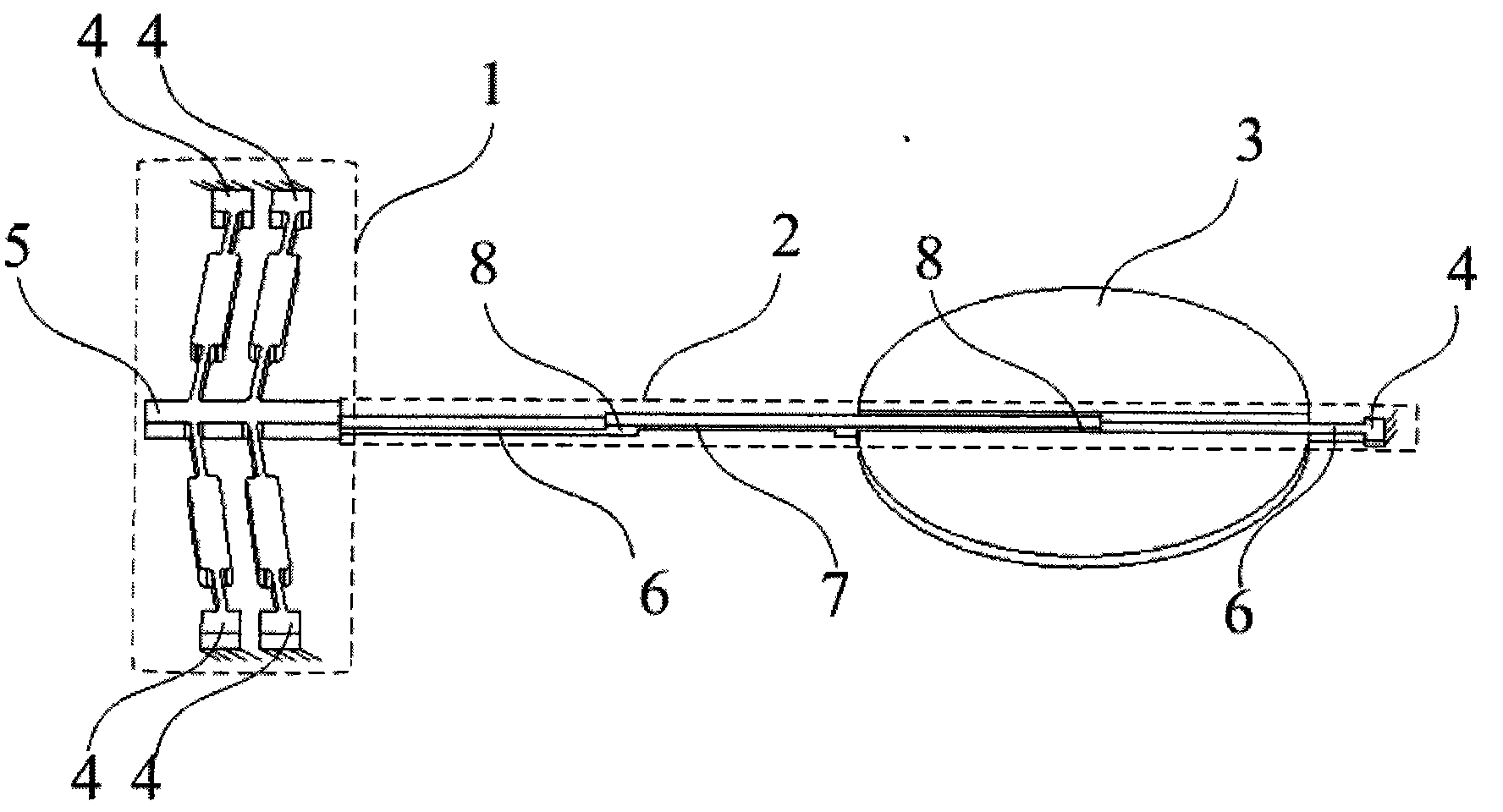 Fully flexible MEMS optical switch