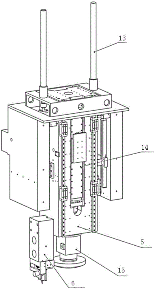 Large-aperture ultra-precise grinding machine integrated system