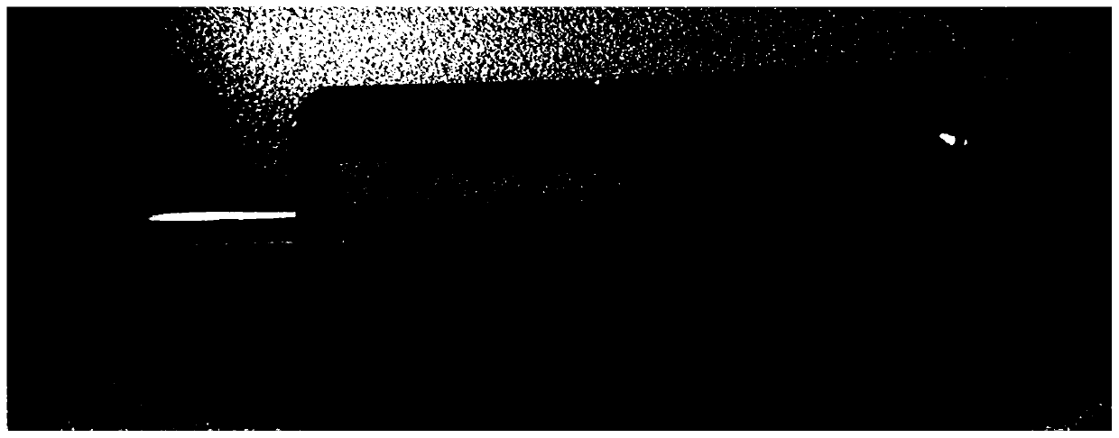 Method for detecting granularity and sphericity of titanium alloy ultrafine powder for laser selective melting