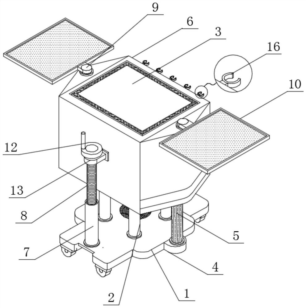 Load device for debugging power of automobile engine