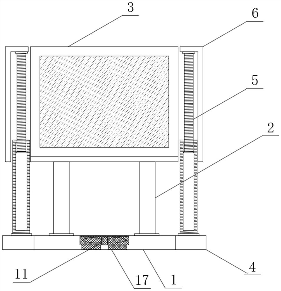 Load device for debugging power of automobile engine