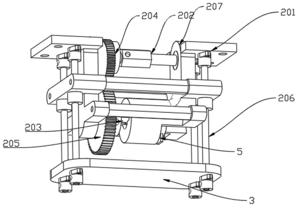 Automobile glass transportation robot capable of crossing rail automatically and transportation method of automobile glass transportation robot