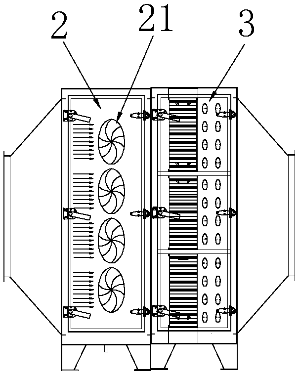 Aerosol particle treatment method and aerosol particle treatment equipment