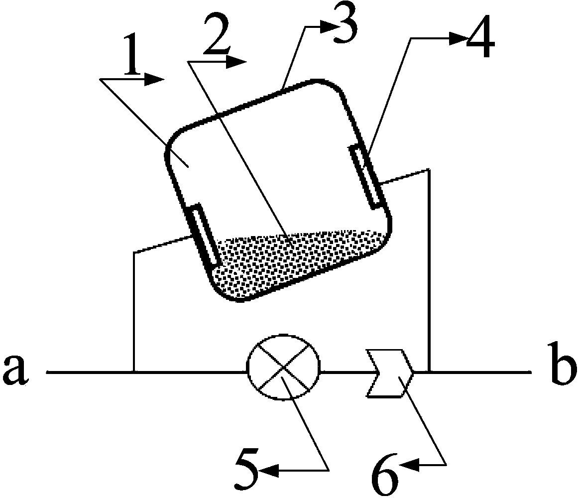 Liquid metal circuit switch device