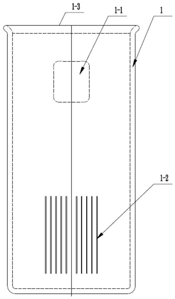 Experimental cup and medical liquid vat for flow toxicity experiment for miniature model organisms