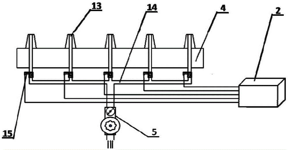 Electrospinning device for preparing fluffy nanometer fibers