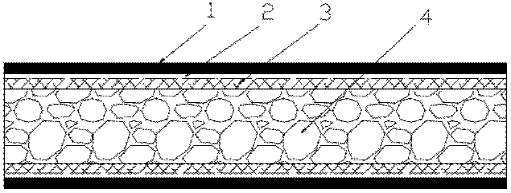 Composite material plate, preparation method and use of composite material plate