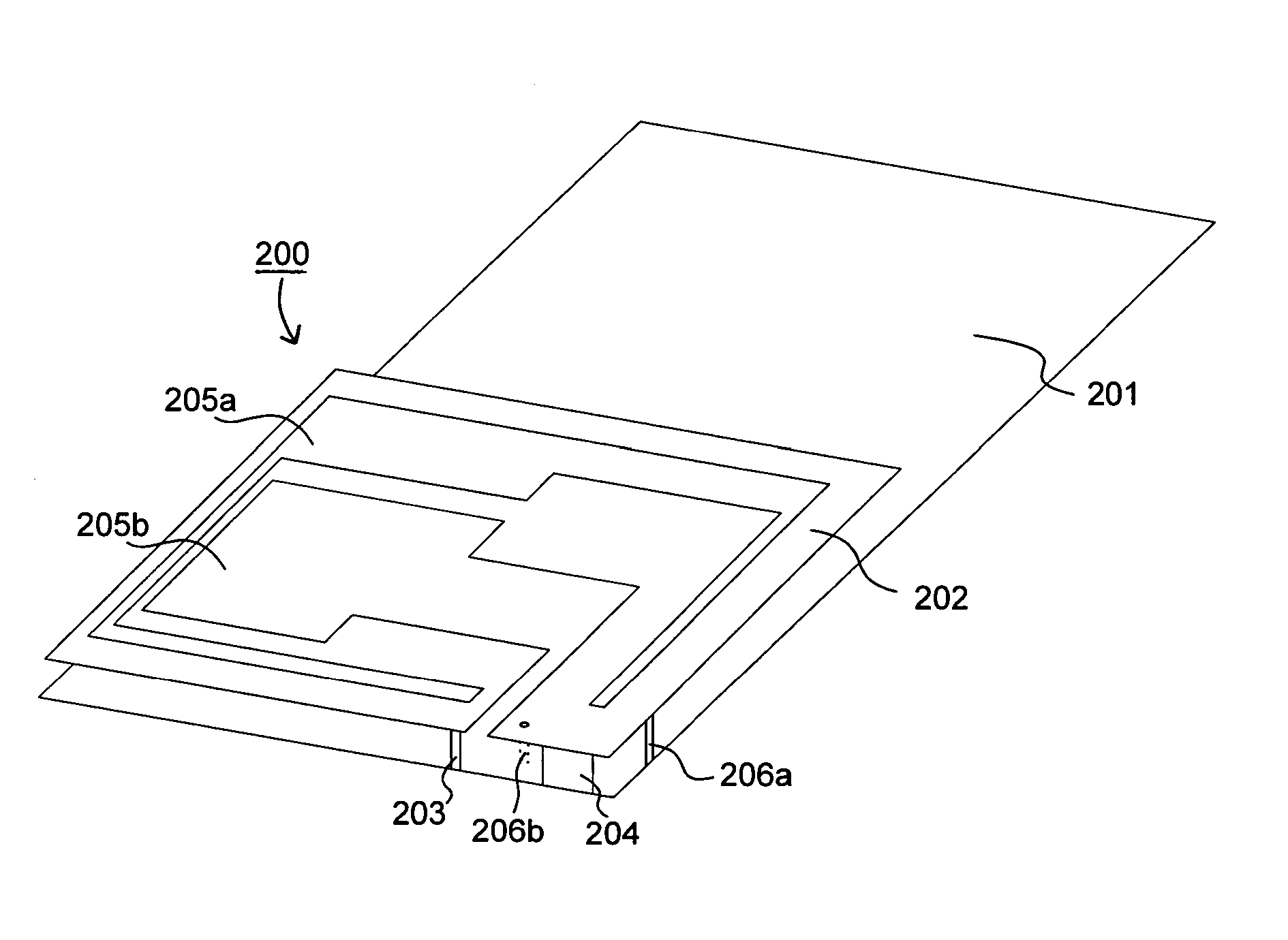 Actively tunable planar antenna