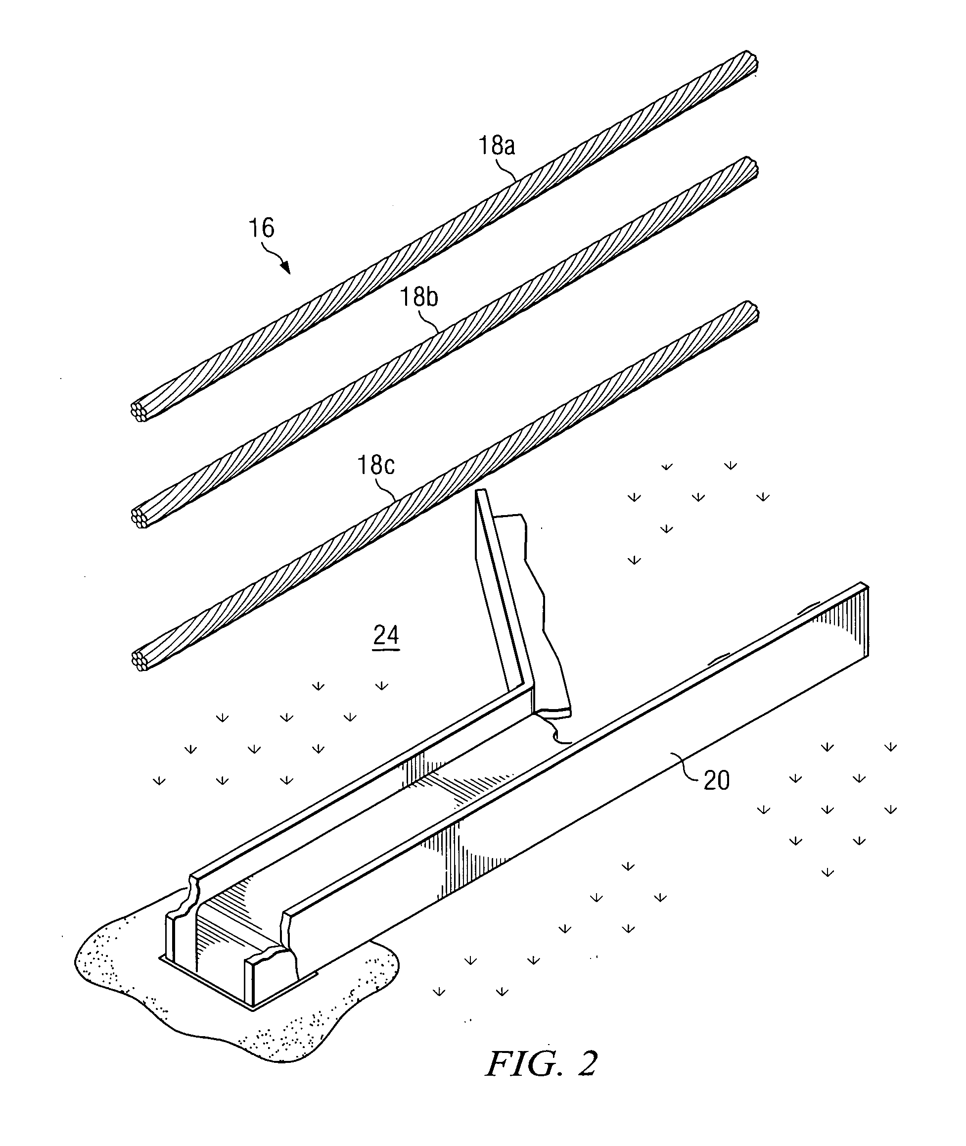 Cable barrier guardrail system with steel yielding support posts