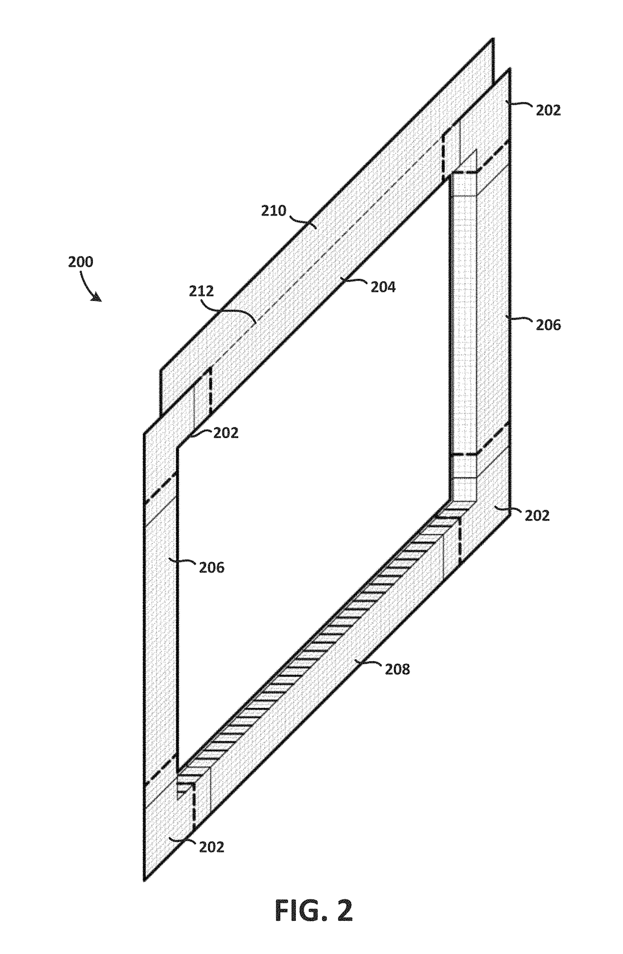 Three-dimensional prefabricated flashing scaffolding system