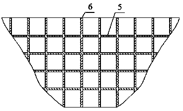 High rock-fill dam membrane anti-seepage body on deep coverage layer and construction method of high rock-fill dam membrane anti-seepage body