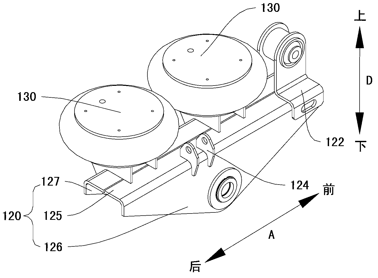 Hanger bracket assembly, hanger bracket with the hanger bracket assembly and vehicle with the hanger bracket