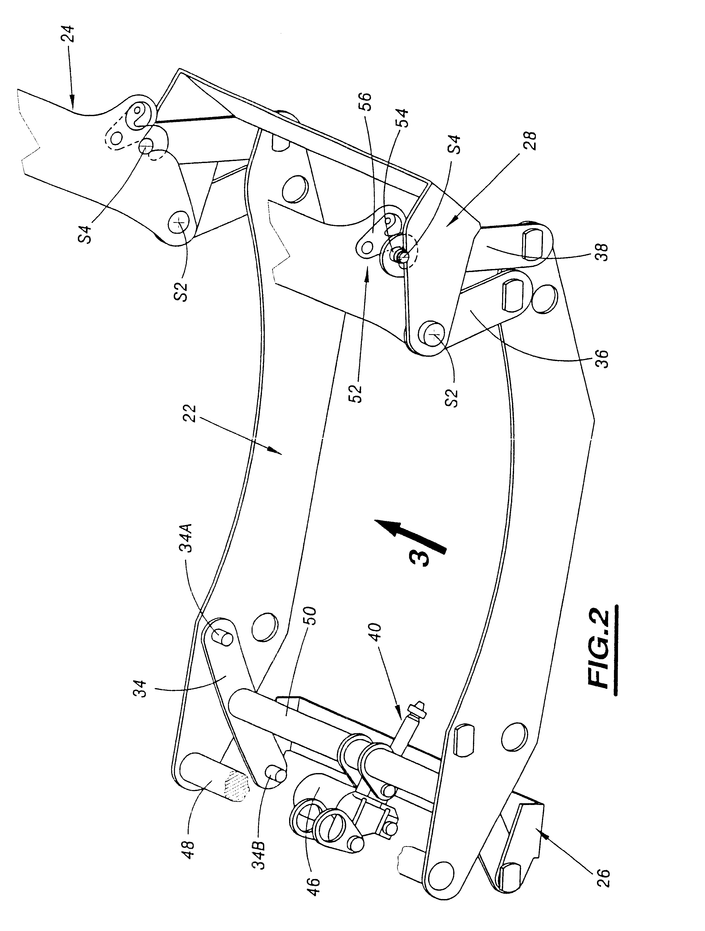 Variable configuration automobile vehicle seat