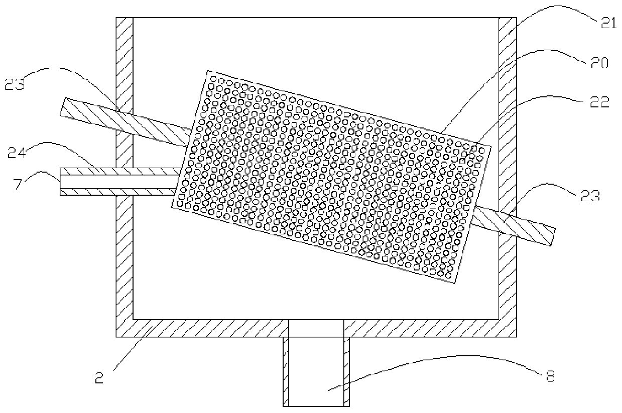 Sediment separating system