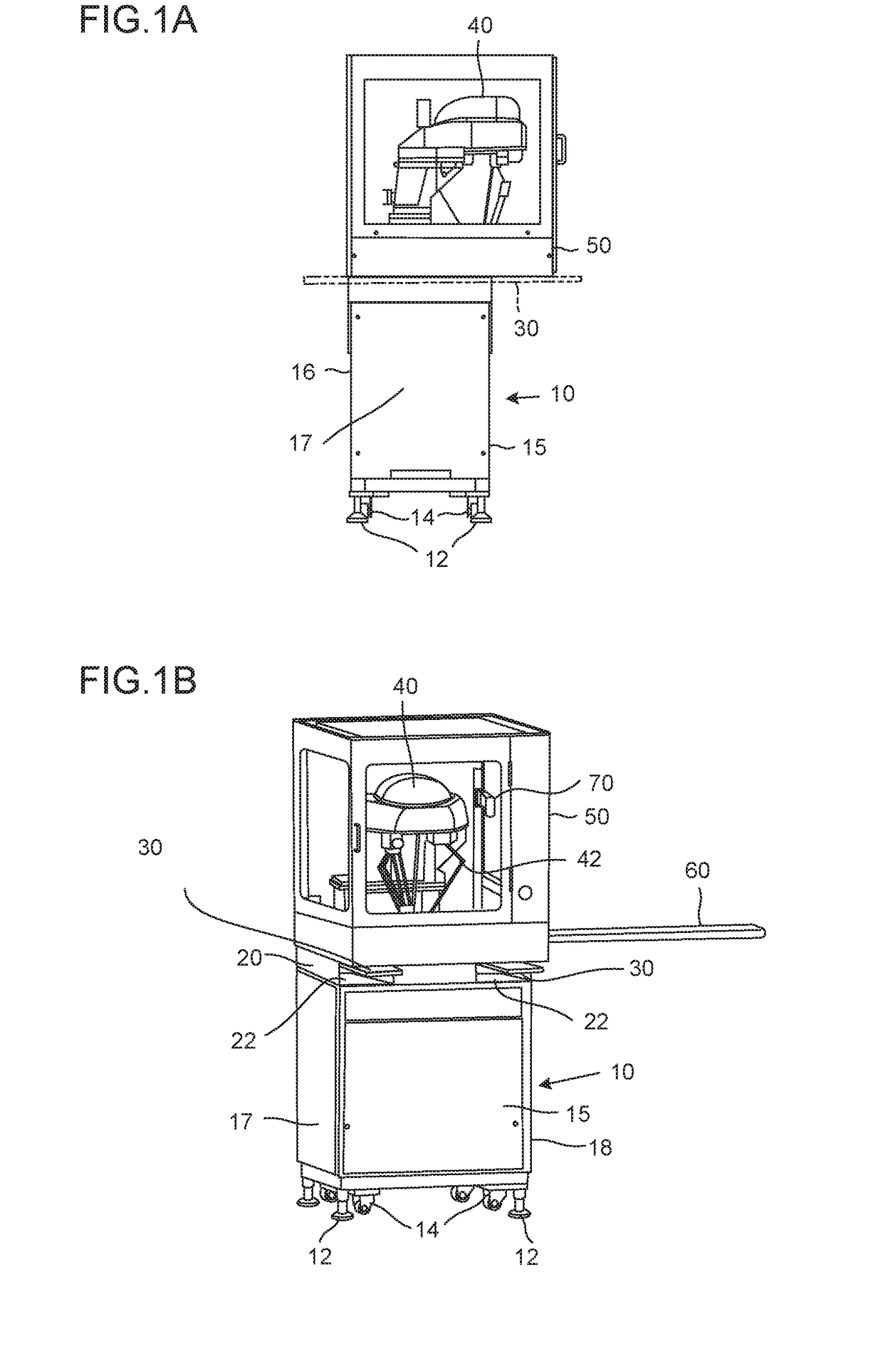 Pedestal of molding extraction machine