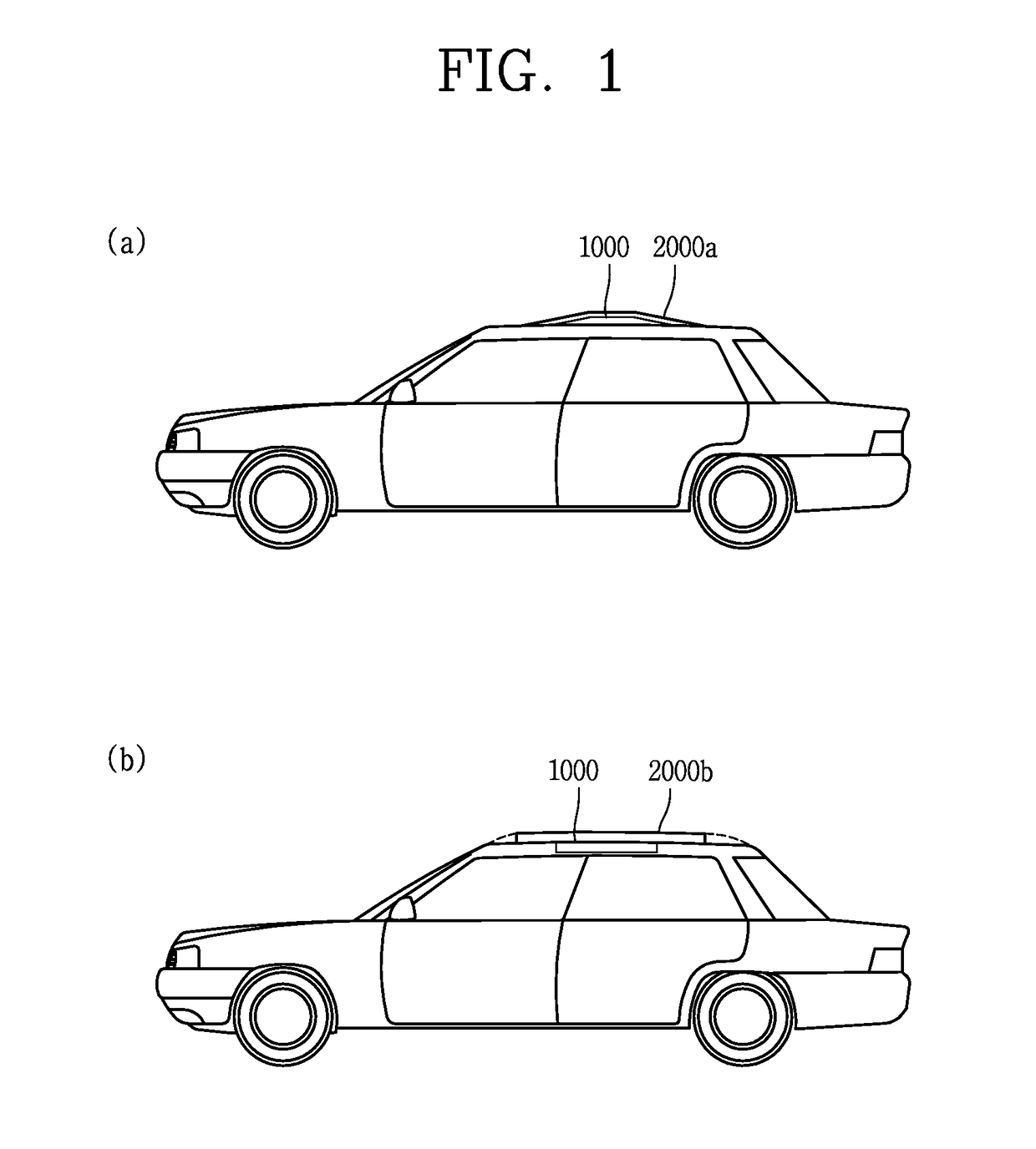 Antenna system loaded in vehicle