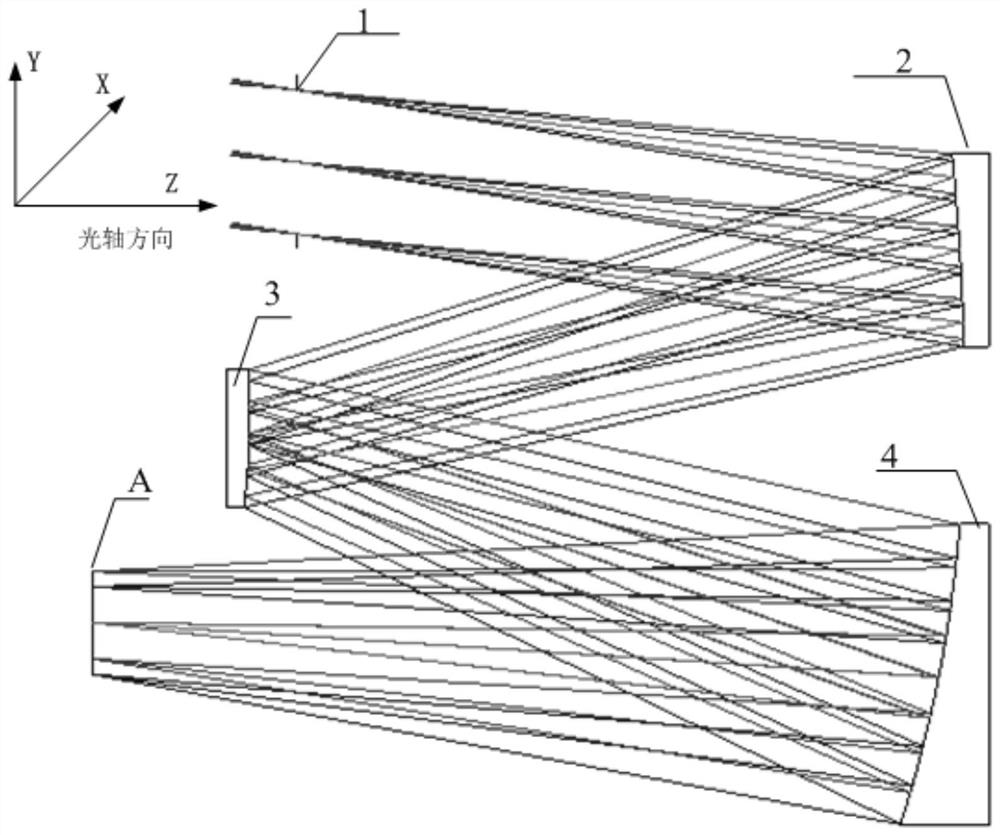 A large-size collimator focal plane assembly method