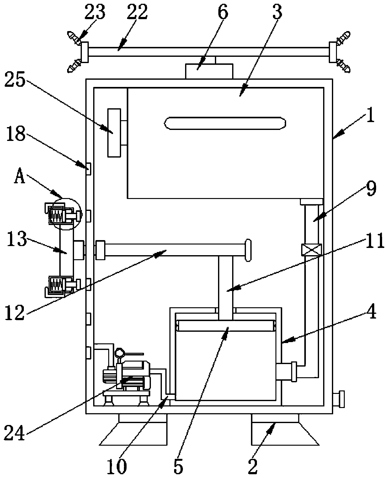 Organic tea tree irrigation device