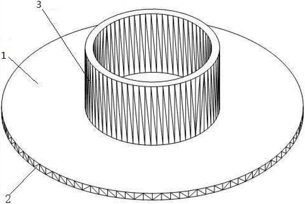 Aluminium alloy mold drying device for beret