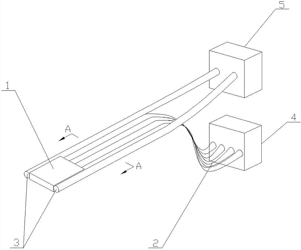 Crosslinking device for riboflavin-UV sclera crosslinking method