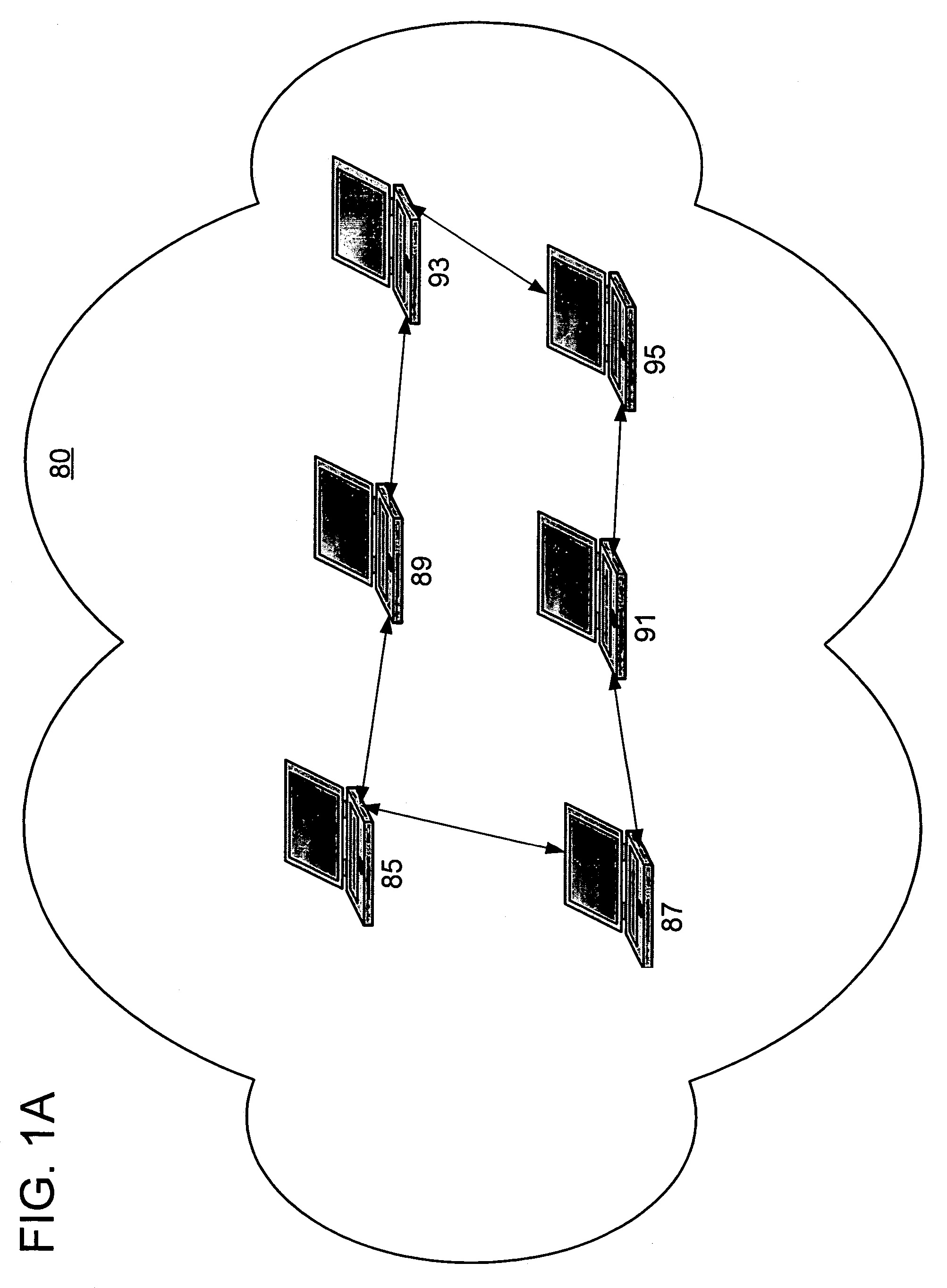 Peer-to-peer cloud-split detection and repair methods