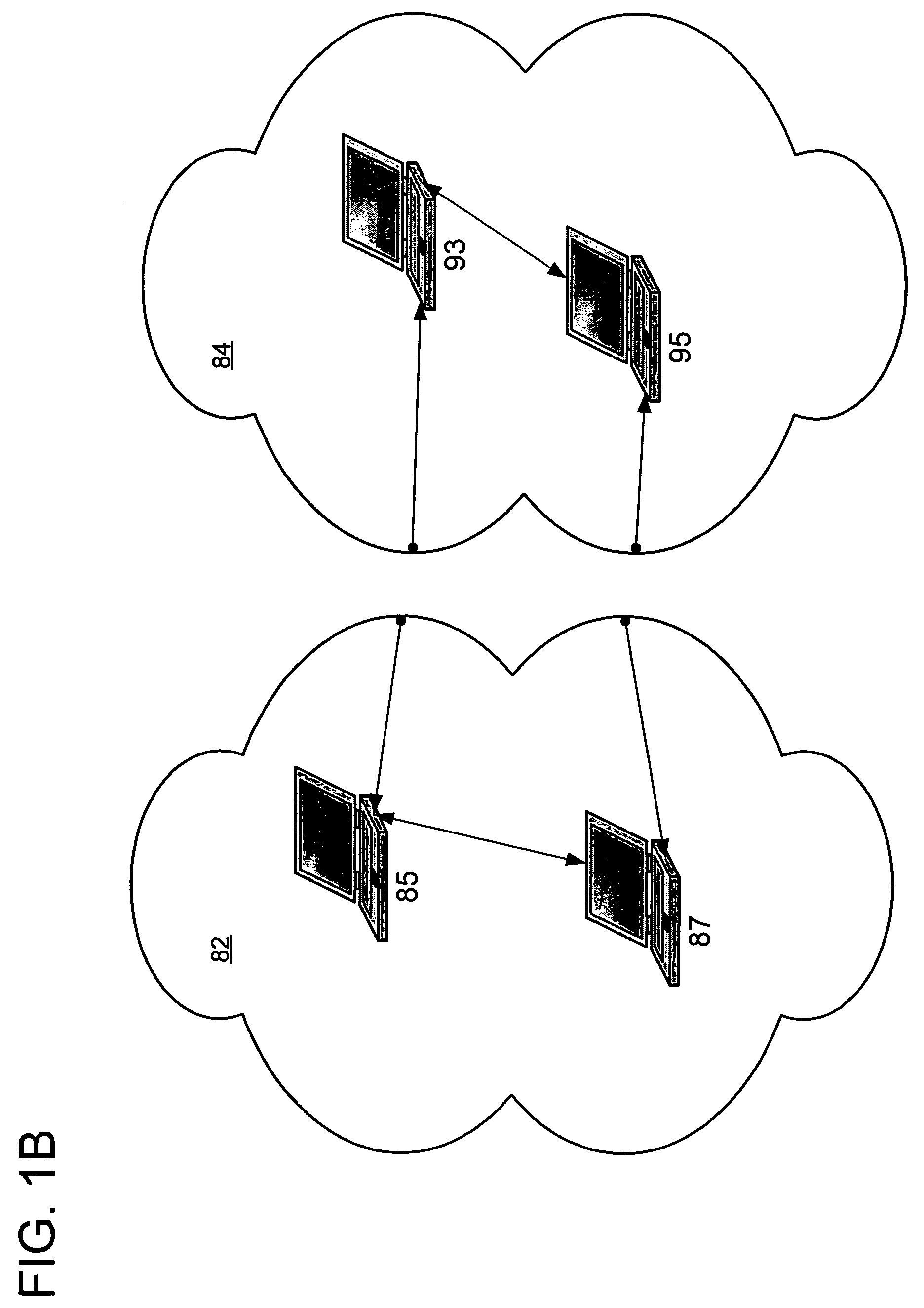 Peer-to-peer cloud-split detection and repair methods