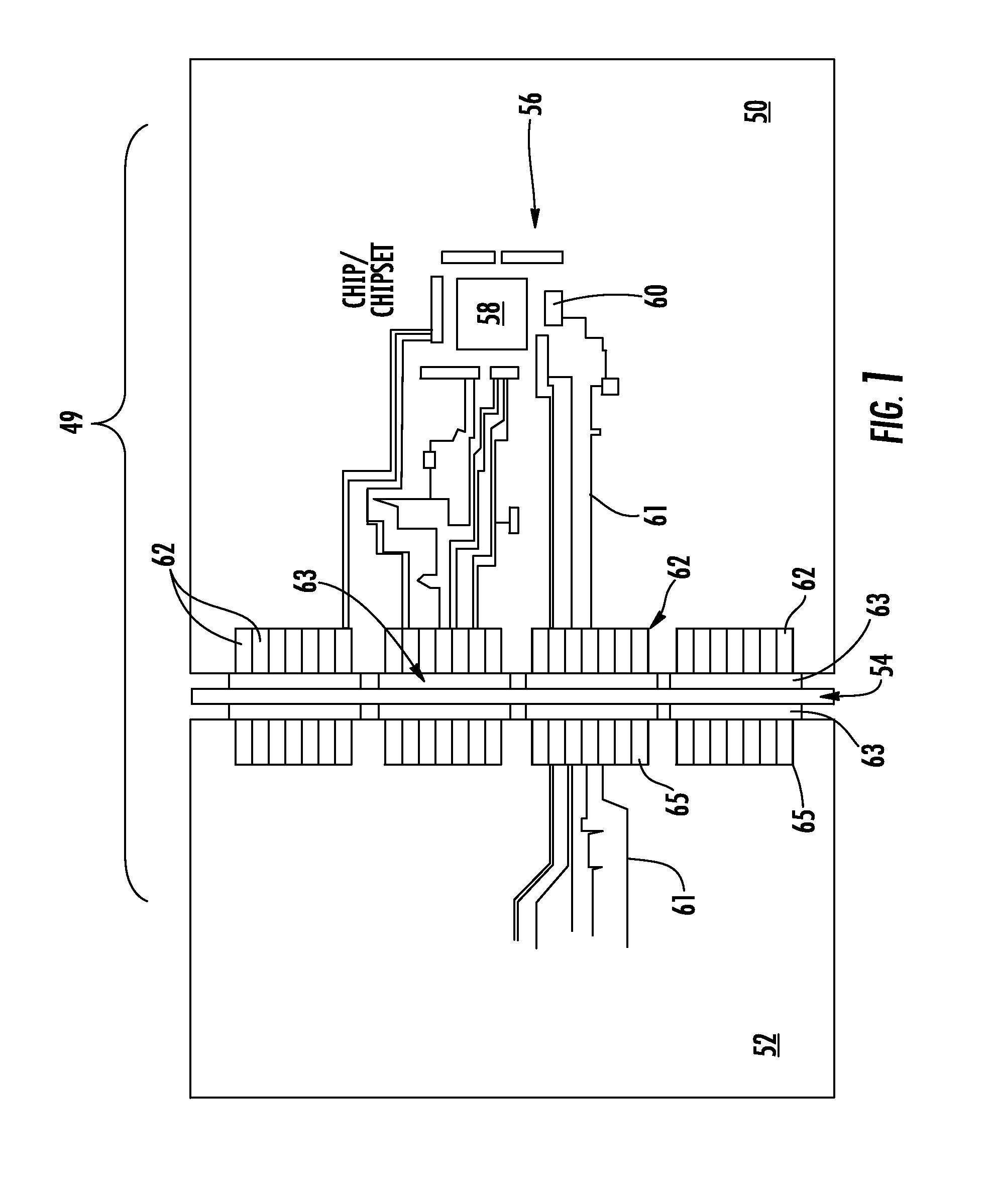 High Speed Bypass Cable For Use With Backplanes