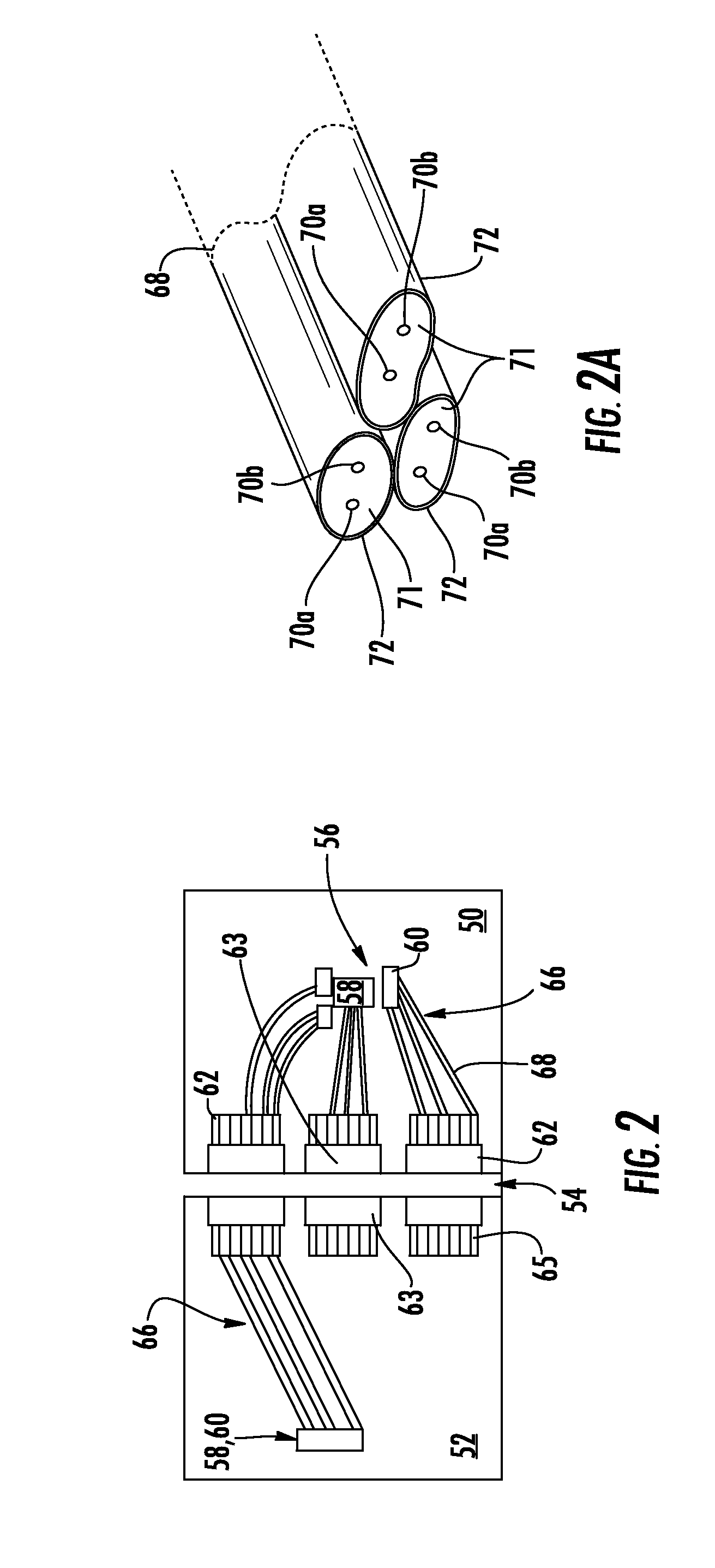 High Speed Bypass Cable For Use With Backplanes