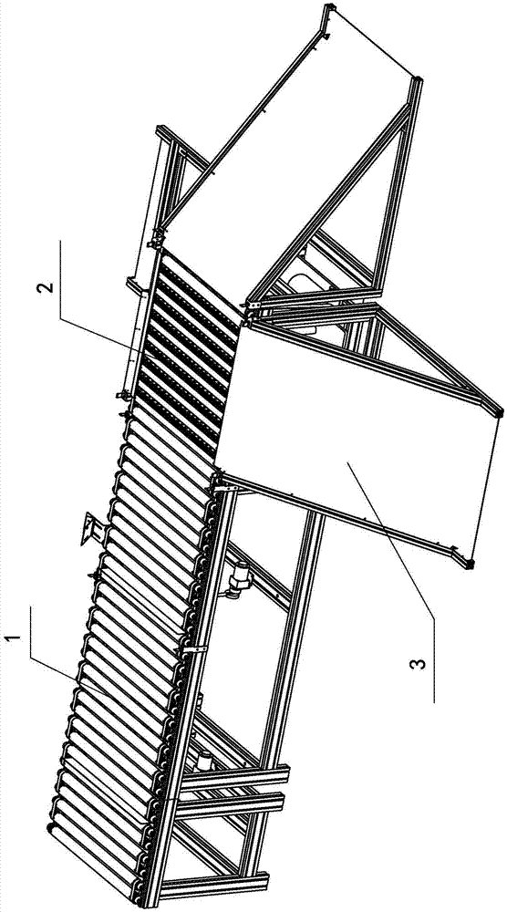 A logistics automatic sorting equipment