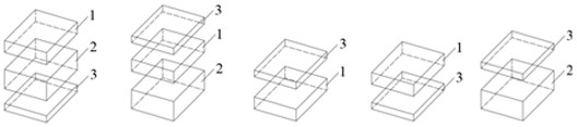 Preparation method of coal rock combination physical model sample considering interlayer interface property