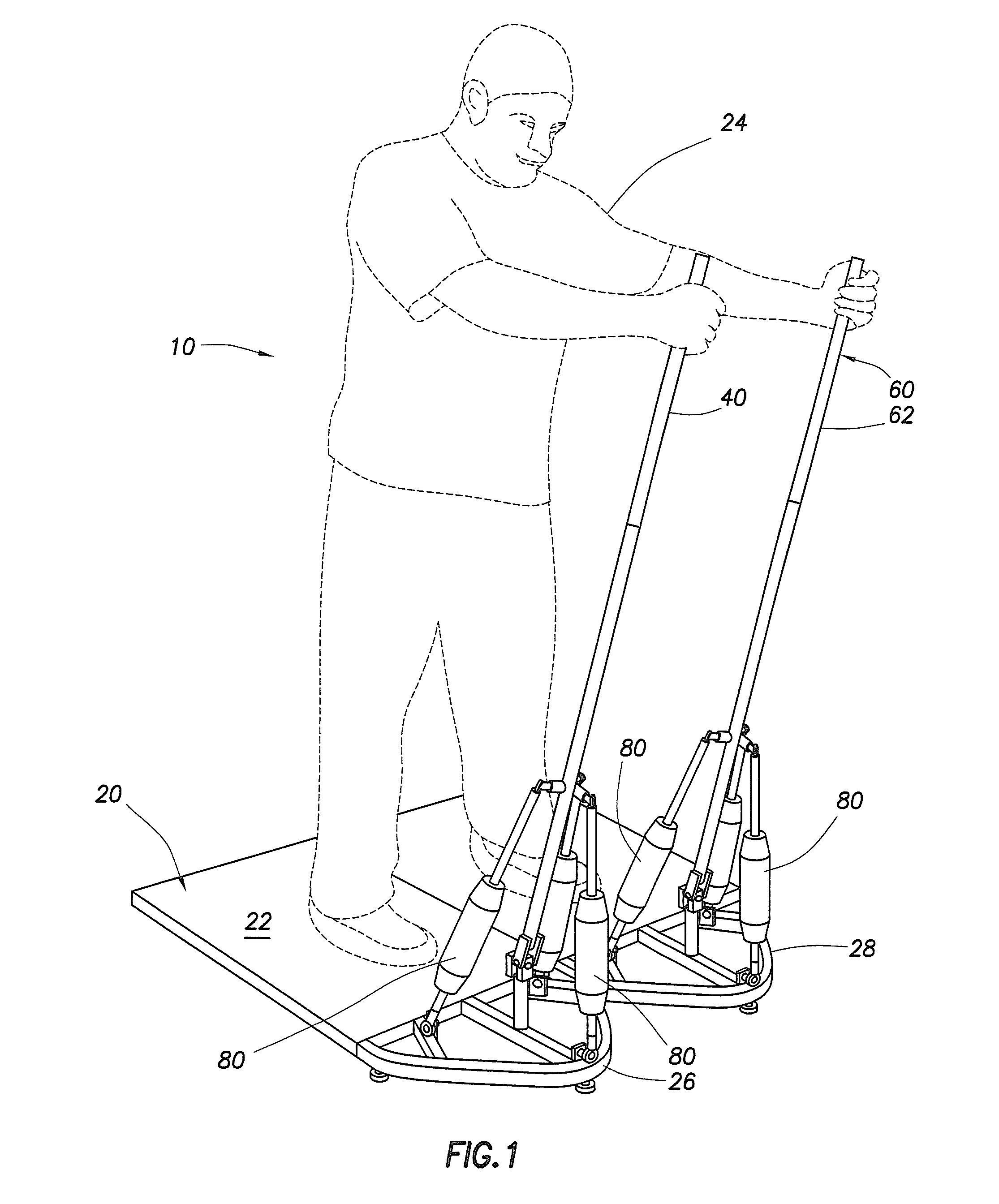 Strength and balance exercise apparatus