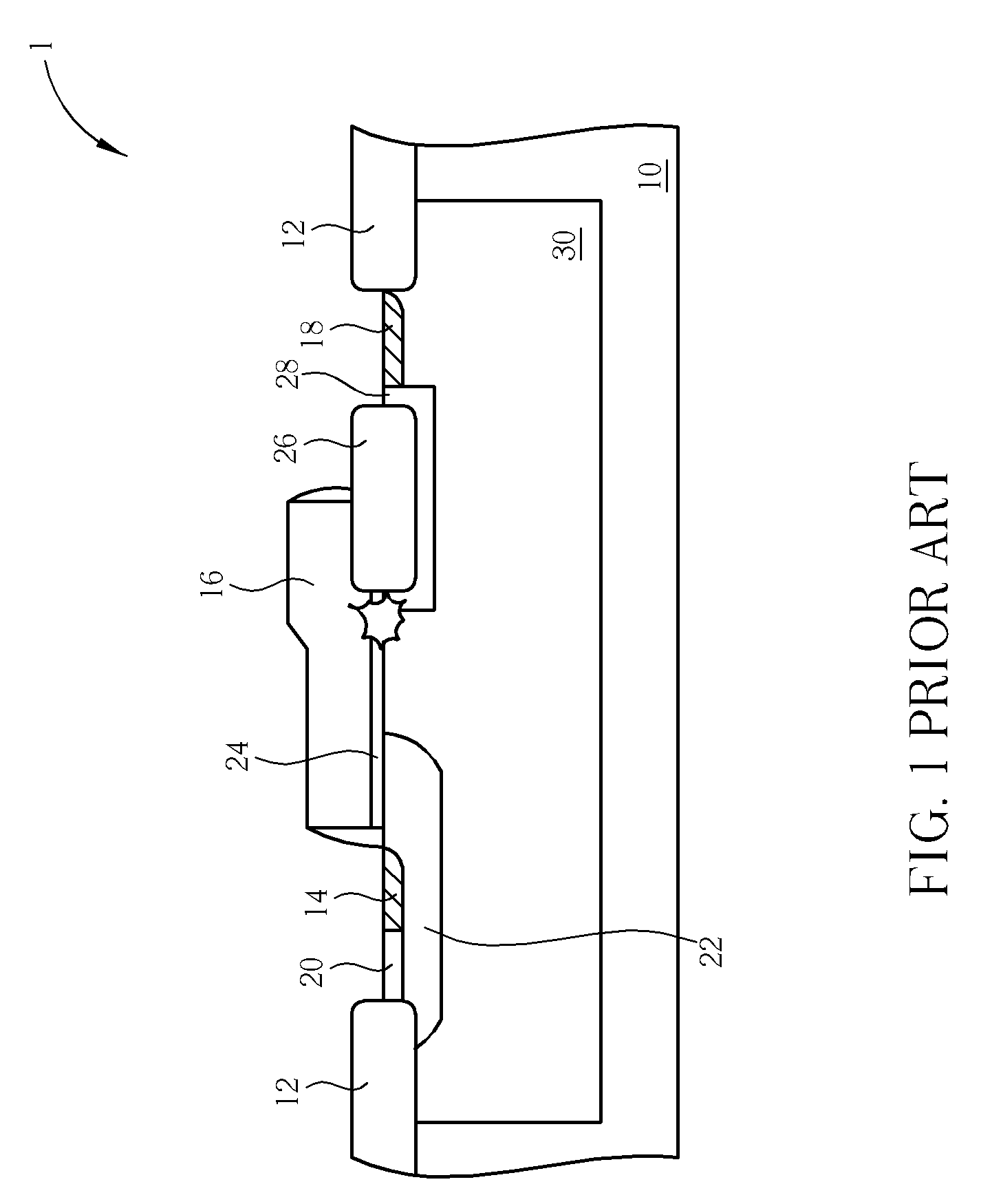 Laterally diffused metal-oxide-semiconductor device and method of making the same