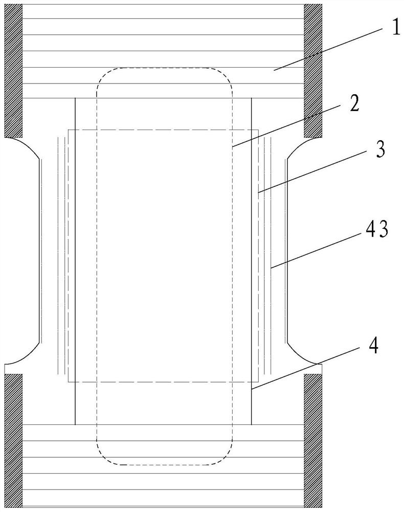 All-directional leakage-proof absorbent article and forming process thereof