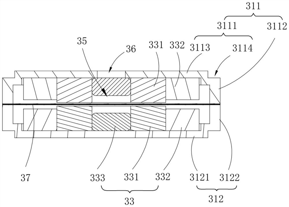 Sound production device and earphone