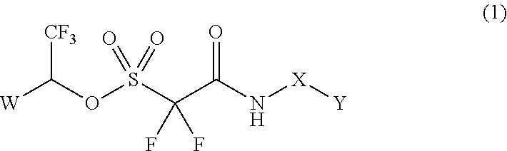 Method of Stabilizing Fluorine-Containing Acid Amplifier