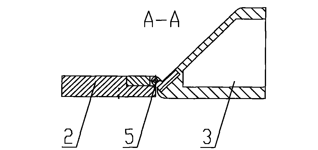 Drive-embedded dynamic folding morphing wing