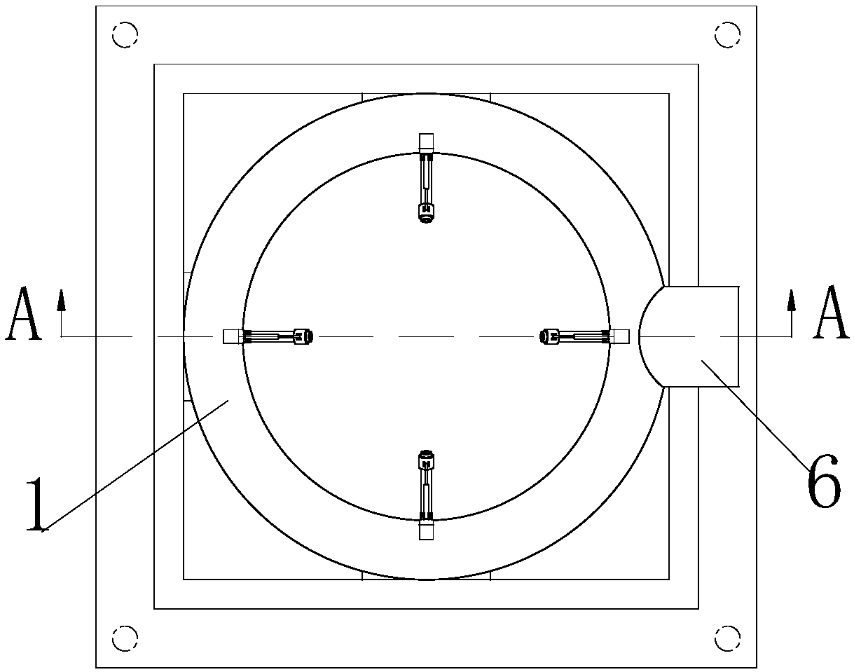 Bathing device aiming at bathing infant