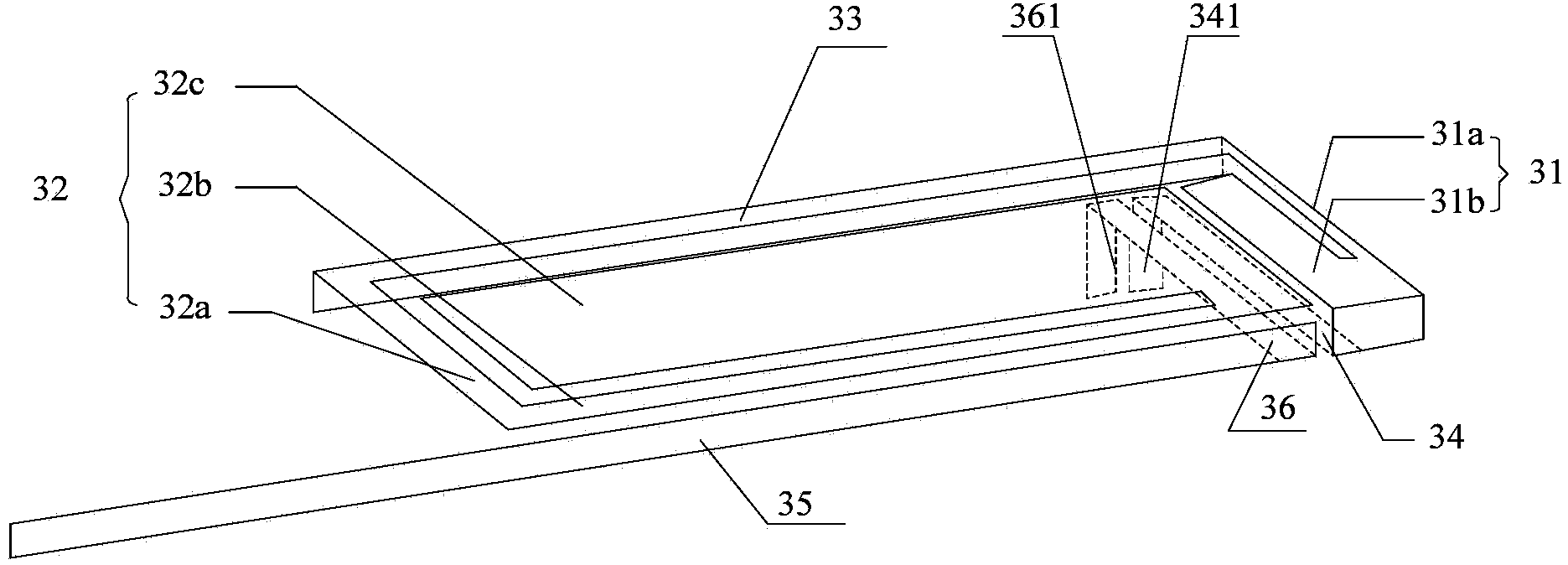 Broadband monopole cellphone antenna