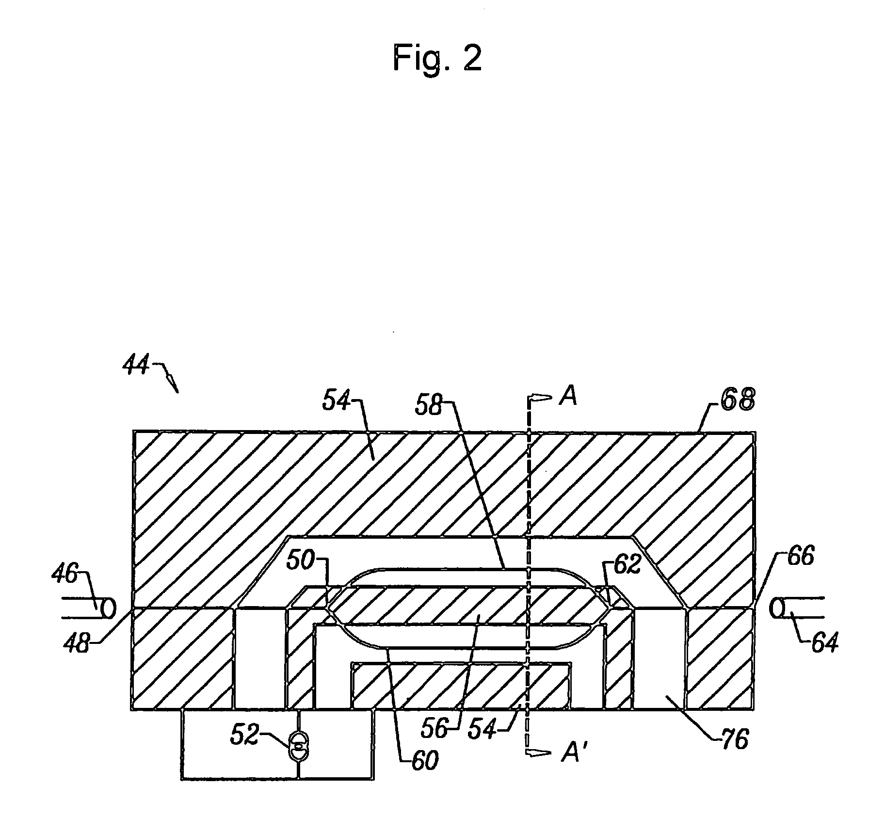 Low bias drift modulator with buffer layer