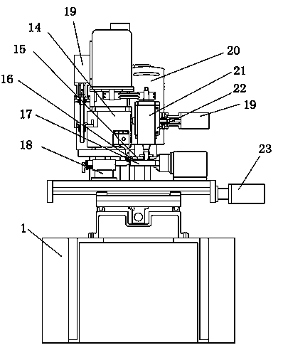 Automatic milling cutter machining grinder