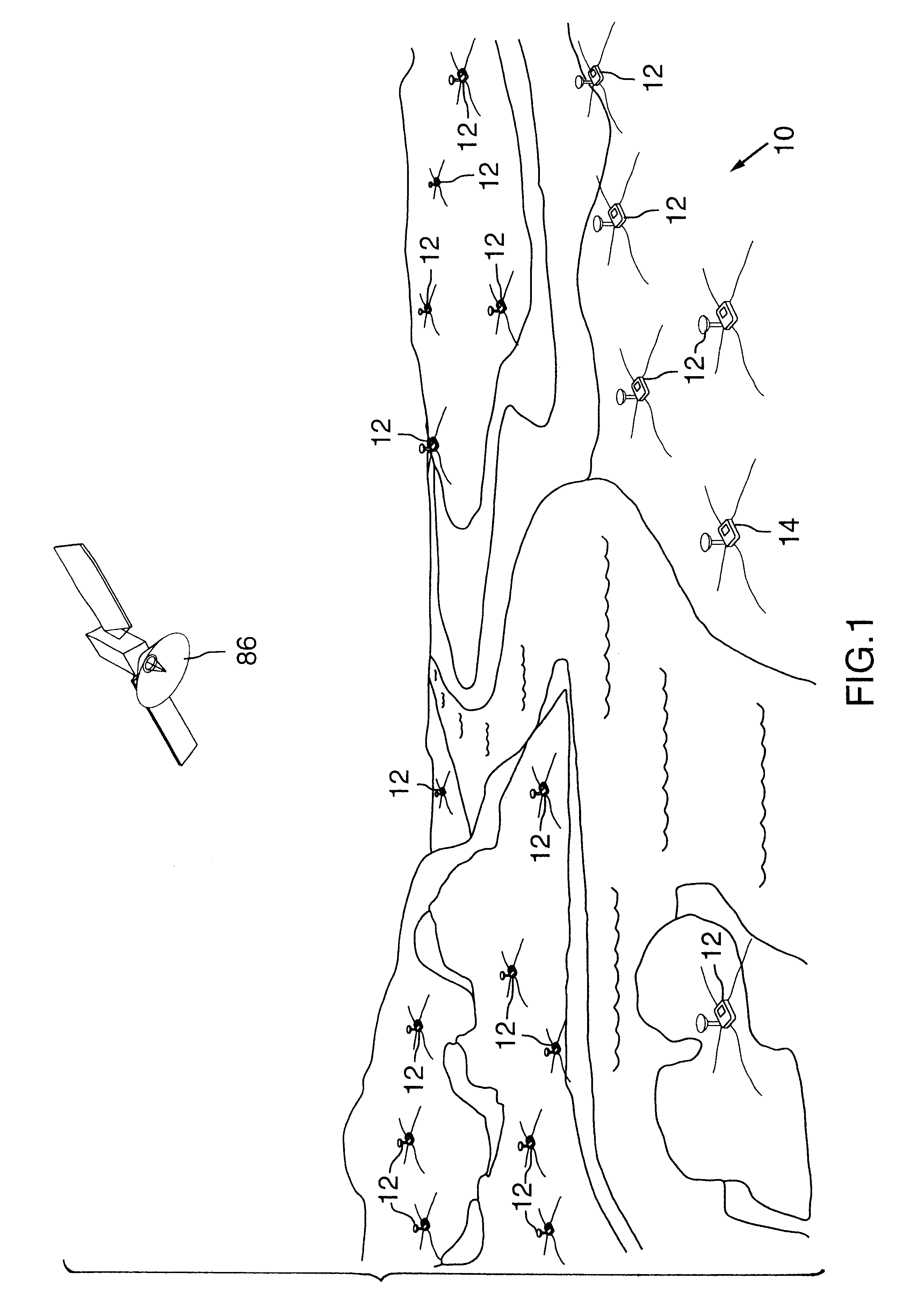 Satellite synchronized 3-D magnetotelluric system