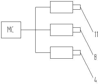 Multi-directional movement tracking system for filling medicine