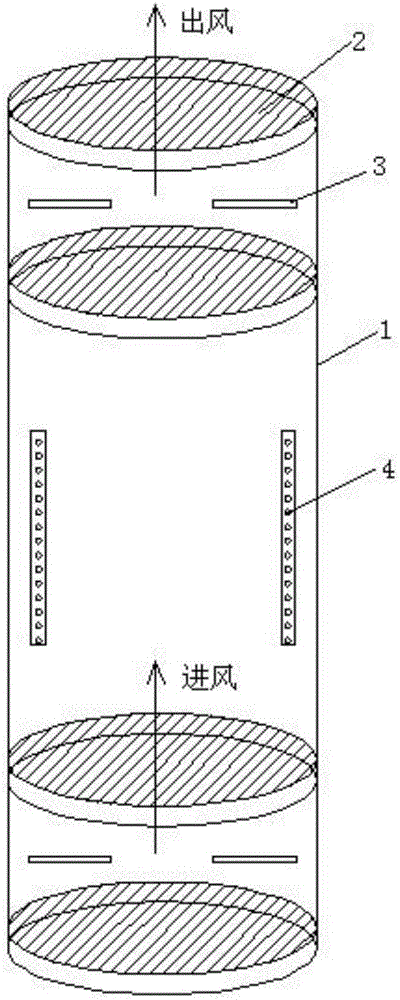 Air purifying system for wind tunnel